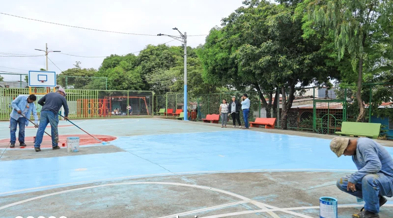 alcaldia de managua, nicaragua, parque, rehabilitacion,