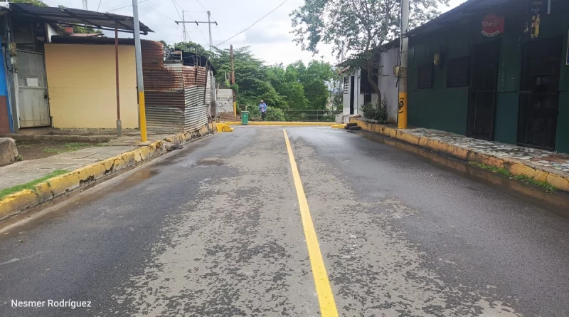 calles para el pueblo, alcaldia de managua, barrio benedicto valverde, managua, nicaragua, gobierno sandinista