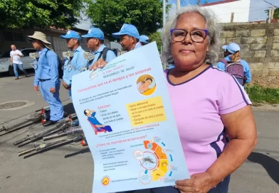 MINSA, Managua, jornada de prevención, eliminar criaderos de zancudos, barrio Villa Roma, prevenir enfermedades vectoriales,