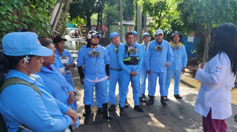 Marcos Somarriba, barrio Marcos Somarriba, Managua, MINSA, brigadistas, Jornada abatización, jornada antiepidemica,