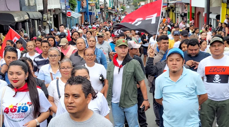 nicaragua, boaco, caminata, comandante Carlos fonseca,