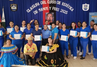estética, clausura de curso, Nicaragua, gobienro de nicragua,