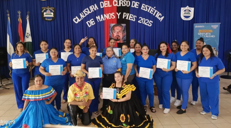 estética, clausura de curso, Nicaragua, gobienro de nicragua,