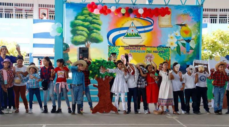 dia del niño y la niña, managua, nicaragua, colegio blanca estella,