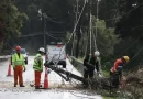 Chile, lluvias, sin suministro eléctrico, sin energía, viviendas, sistema frontal,