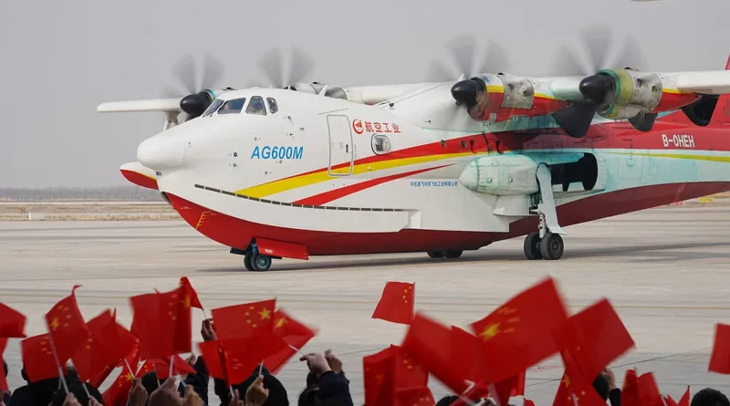 China, avión, anfibio, avión anfibio, producción, aprueba, más grande del mundo, aeronáutica, industria,
