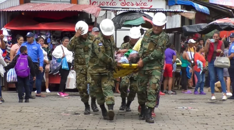 comerciantes, rivas, ejercicio multiamenazas, nicaragüa,
