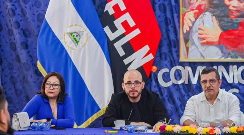 daniel edmundo ortega, comunicadores sandinistas, abraham istillarte, defensa de la paz, encuentro formativo