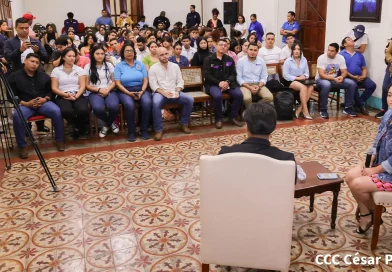 intercambio, comunicadores sandinistas, estudiantes universitarios, universitarios, León,