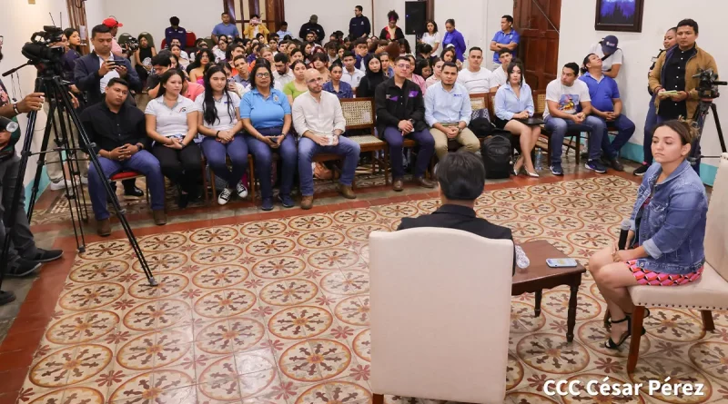 intercambio, comunicadores sandinistas, estudiantes universitarios, universitarios, León,