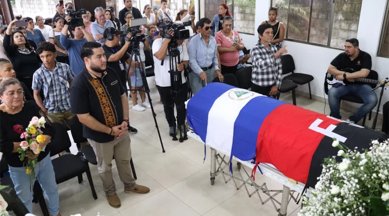 irma quant mendoza, cementerio caminos al cielo, managua, militantes del fsln, frente sandinista