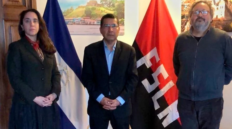 logros y avances, gobierno sandinista, dirigentes chilenos, lazos de amistad, carlos midence, ivan carrasco, francisca pemjean