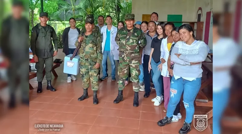 Ejército de Nicaragua, vacunación, fumigación, abatización, antiepidémica, Mataglapa, MINSA,
