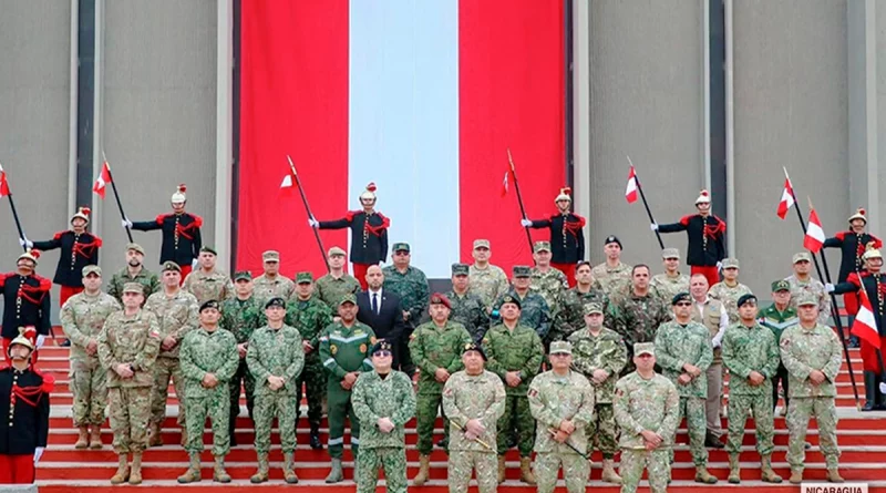 lima, peru, ejercito de nicaragua, Conferencia de Ejércitos Americanos, ciclo XXXVI