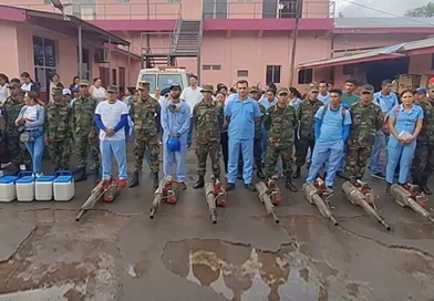 ejercito de nicaragua, matagalpa, jornada de abatizacion, minsa,