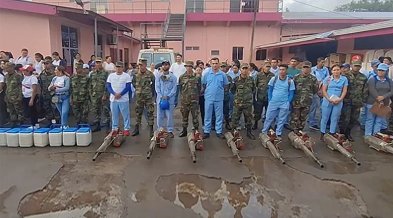 ejercito de nicaragua, matagalpa, jornada de abatizacion, minsa,