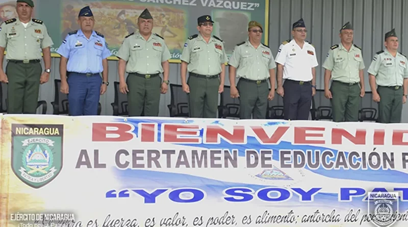 Ejército de Nicaragua, Certamen de Educación Patriótica “Yo soy Patria”,