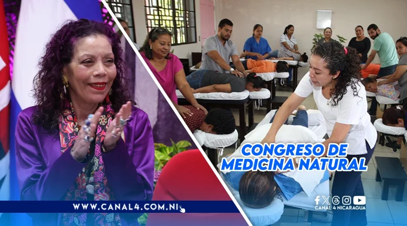 nicaragua, medicina natural, copresidenta de nicaragua, rosario murillo, congreso de medicina natural,