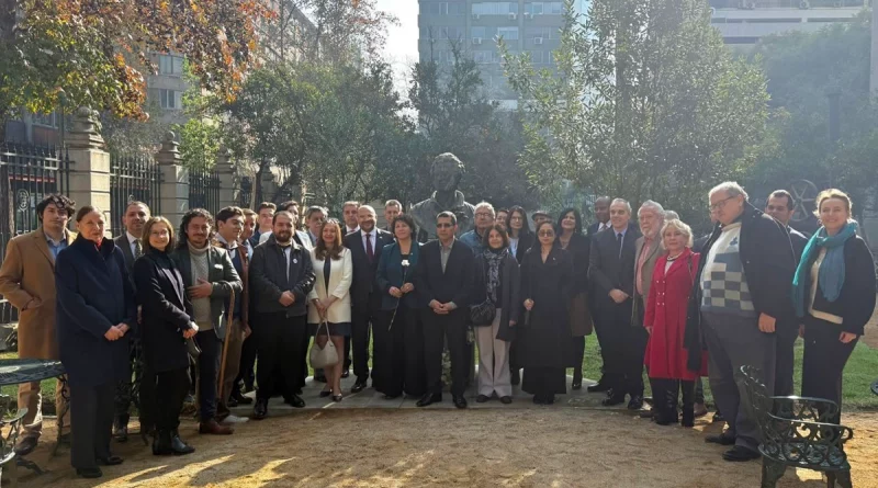Aleksandr Pushkin, chile, dia de la lengua rusa, embajadas