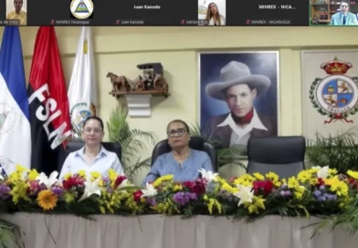 embajada de nicaragua, colombia, granada, hermanamiento, ecuentro virtual, villa de leyva,