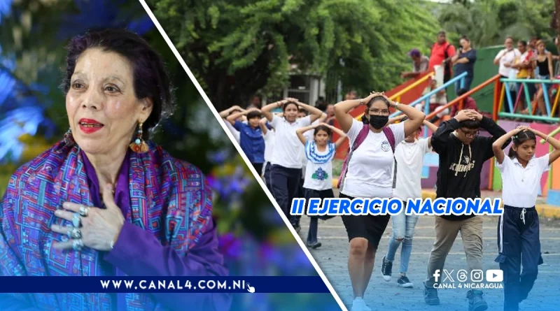 nicaragua, proteccion de la vida, segundo ejercicio nacional, rosario murillo, copresidenta de nicaragua,