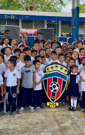 FEstivas deportivo, Festival deportivo infantil, hábitos saludables, niños, Colegio Experimental México, MINED,
