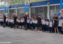 Festival Deportivo, cierre, Jugadores Walter Ferretti, niños,