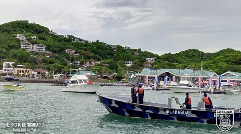 fuerza naval, rivas, san juan del sur, pesca deportiva, ejecito de nicaragua,