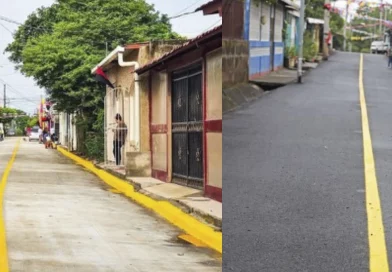 gobierno de nicaragua, calles para el pueblo, infraestructura vial,