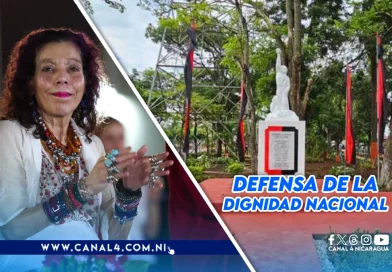 héroes, La Reforma, Masaya, Rosario Murillo, Nicaragua, monumento, celebra, defensa de la justicia,