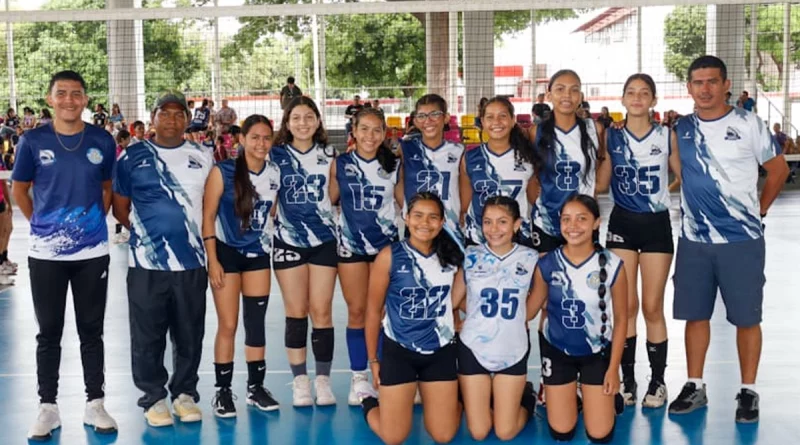 juegos juveniles de voleibol, managua, alcaldia de managua, nicaragua, 4ta edicion
