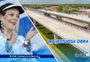 nicaragua, rosario murillo, carretera norte, puente a desnivel, pista heroes de la insurrecion,