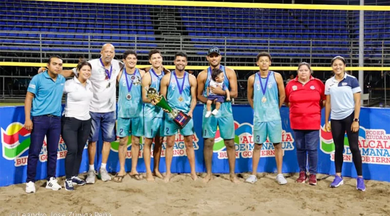 uam, voleibol de playa, nicaragua, primera division, alcaldia de managua,