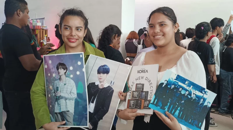 nicaragua, managua, army festa 2025, red de jovenes comunicadores, asia, bts,