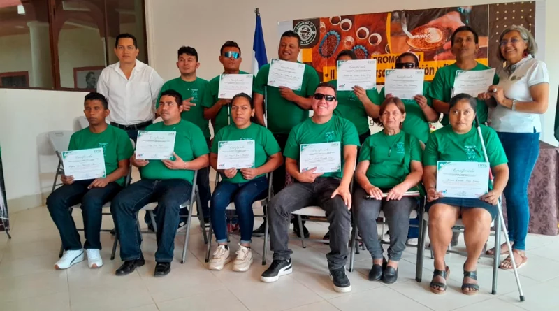 jovenes no videntes, matagalpa, esteli, inta nicaragua, nicaragua