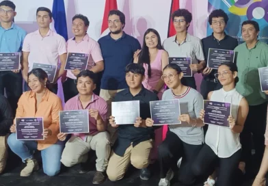 jovenes, curso culminado, reconocimiento, astrociencia, Nicaragua, Managua, minjuve,