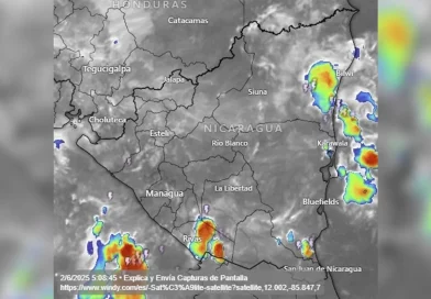 Nicaragua, pronóstico del tiempo, clima, lluvias, calor intenso, onda tropical,