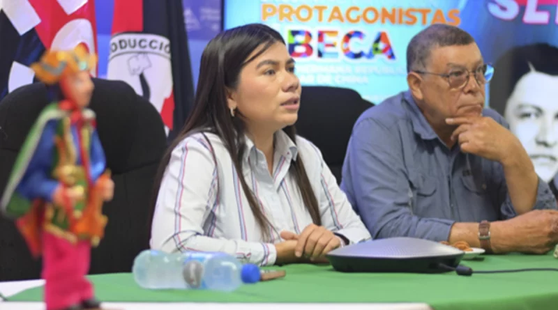 nicaragua, minjuve, becarios, sandino,