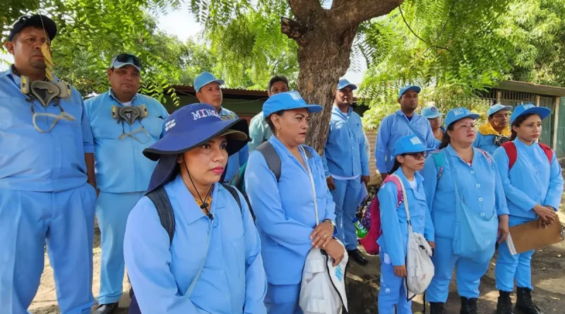jornada antiepidémica, Villa Reconciliación, Managua, MINSA, acciones preventivas,