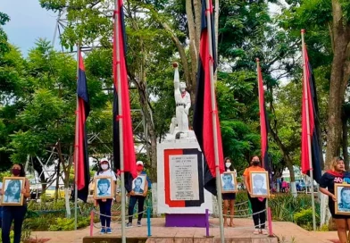 frente sandinista, fsln, la reforma, masaya, 46 aniversario