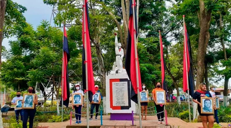 frente sandinista, fsln, la reforma, masaya, 46 aniversario
