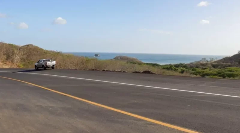carretera, Costanera, avanza, habilitan, litoral pacifico, proyecto vial, vía estratégica, Nicaragua,