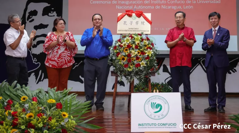 abre, inauguración, segundo, Instituto Confucio de China, Nicaragua, cooperación, UNAN León,