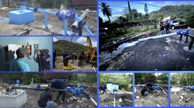 enacal. nicaragua, pozo de agua potable, jinotega,