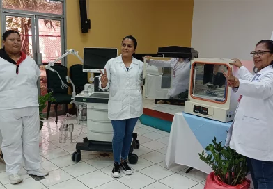 minsa, hospital la mascota, equipos medicos, nicaragua,