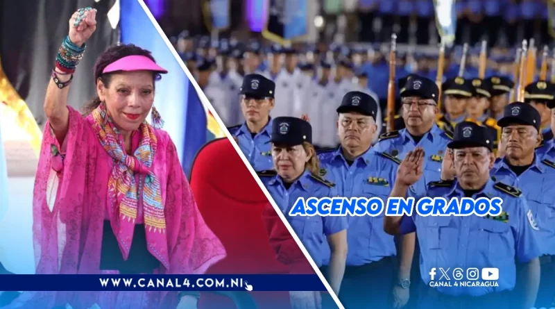 nicaragua, comisionados generales, policia nacional, ascensos, comandante daniel,