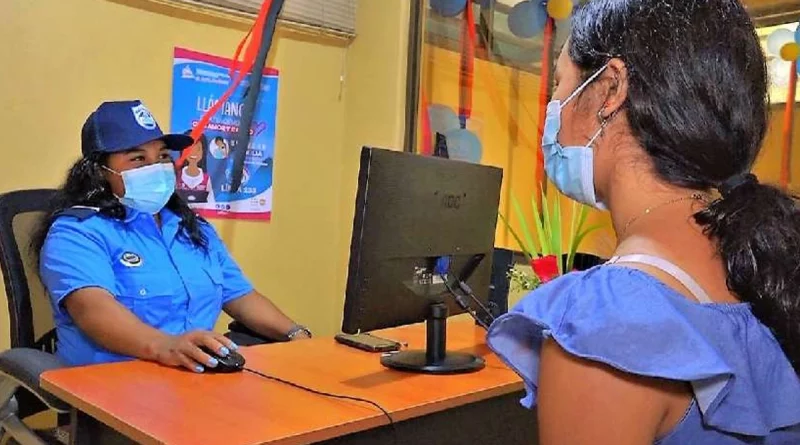dos comisarias, madres nicaragua, nicaragua, policia de nicaragua, madres de familia