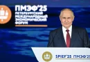 El presidente de Rusia, Vladímir Putin, Presidente Putin, Foro Económico Internacional de San Petersburgo, intervención, mensaje, sesión plenaria, objetivos de Rusia, ámbito internacional,