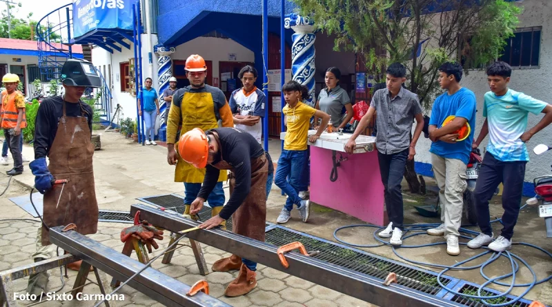 inatec, nicaragua, rivas, estructuras metalicas,