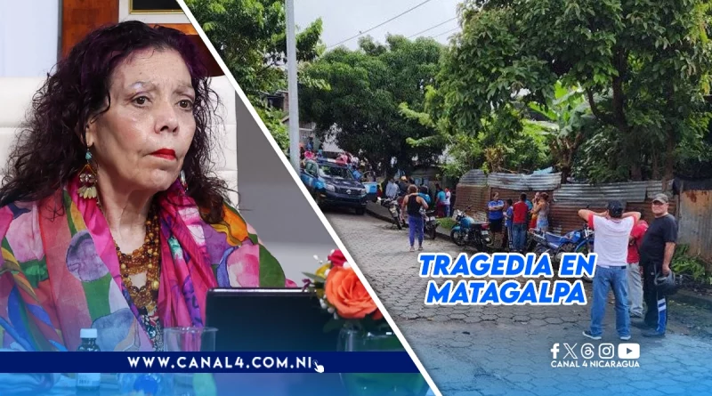 nicaragua, rosario murillo, copresidenta de nicaraga, matagalpa, tragedia,